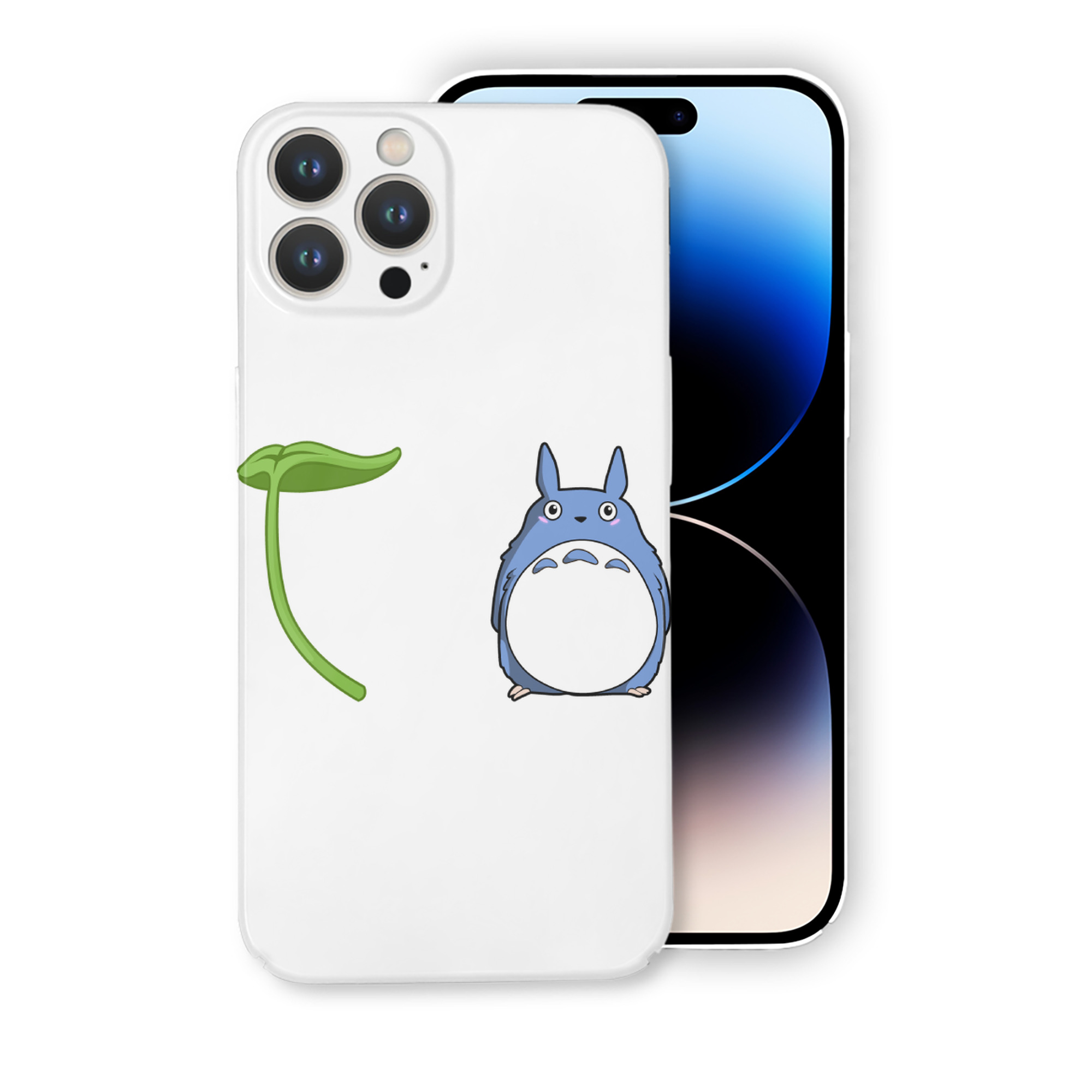 （画像用） となりのトトロ 草壁メイ 草壁サツキ My Neighbor Totoro Satsuki Kusakabe Mei Kusakabe 【iPhone 14シリーズ対応】ハードケース
